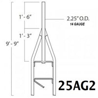 25SS010 10' Self Supporting Tower Kit