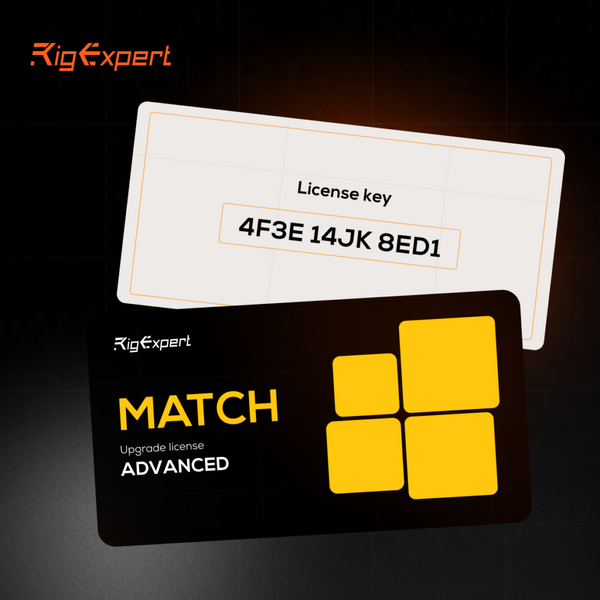 Rig Expert MATCH Advanced Upgrade License - up to 230 MHz