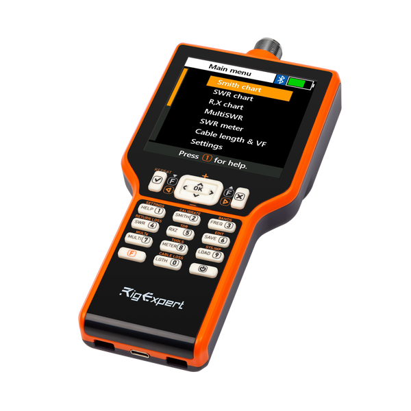 RigExpert MATCH Upgradeable Antenna and Cable Analyzer - up to 70 MHz