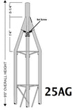 25SS040 40' Self Supporting Tower Kit