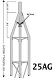 25SS030 30' Self Supporting Tower Kit