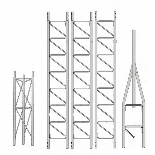 25SS040 40' Self Supporting Rohn Tower Kit