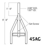 45SS045 45' Self Supporting Tower Kit