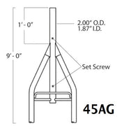 45SS010 10' Self Supporting Tower Kit