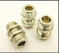 F Female To F Female Bulkhead Mount RF Coaxial Connector Adapter